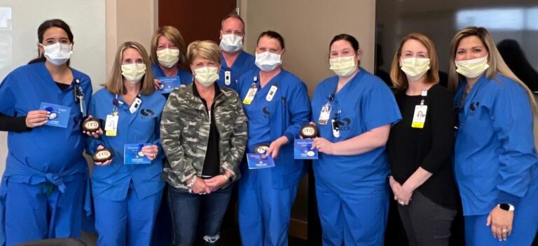 SCCR Staff Recognized With Guardian Angel Gift - Surgery Center Cedar ...